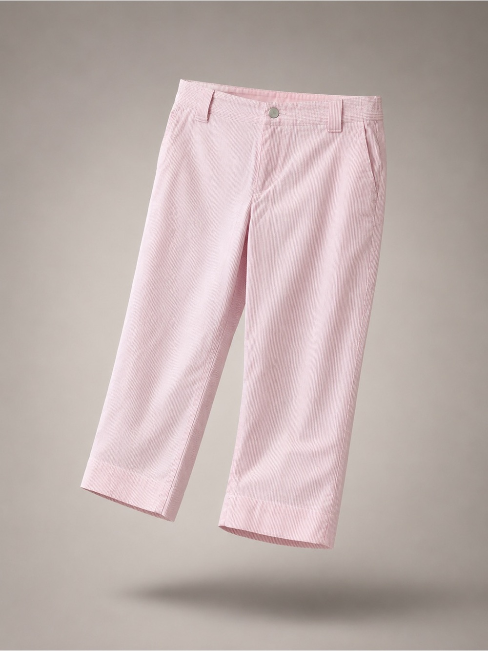 Ralph Lauren Light Pink Corduroy Capri Pants for Kids